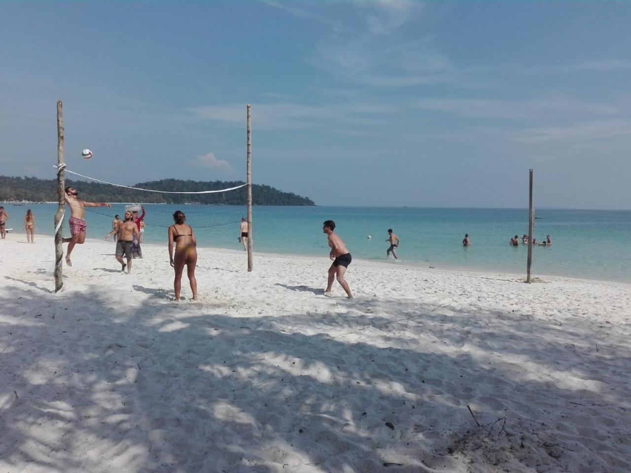 Sandbank Restaurant & Camping Koh Rong Kaoh Touch Extérieur photo