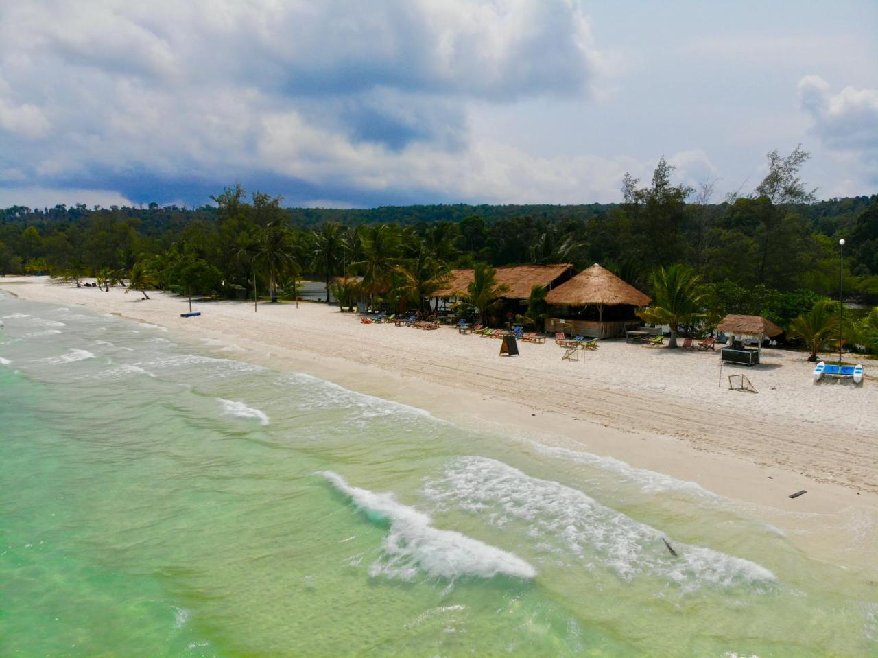 Sandbank Restaurant & Camping Koh Rong Kaoh Touch Extérieur photo