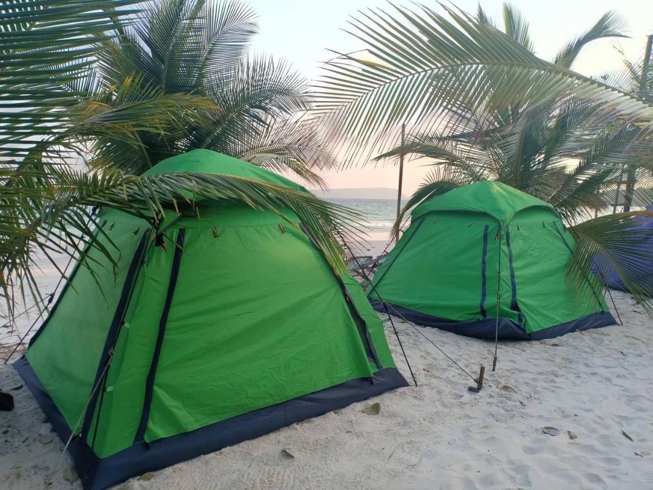 Sandbank Restaurant & Camping Koh Rong Kaoh Touch Extérieur photo