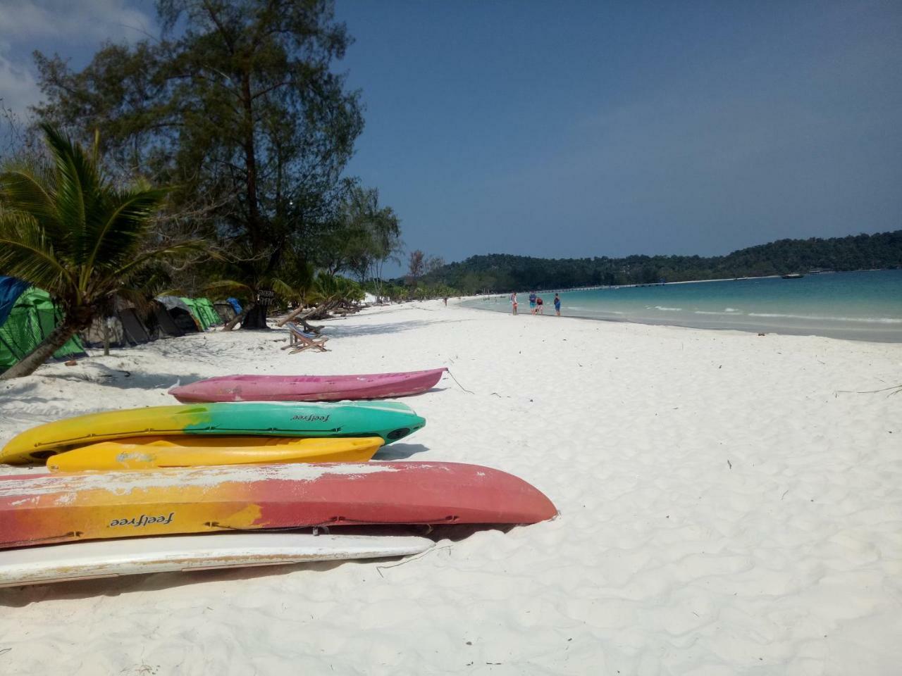 Sandbank Restaurant & Camping Koh Rong Kaoh Touch Extérieur photo