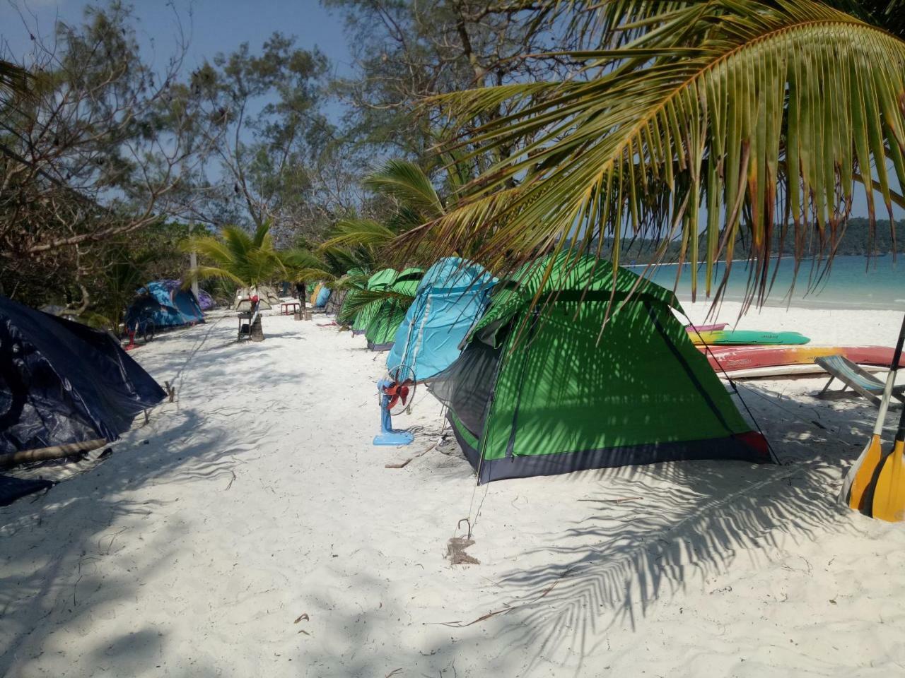Sandbank Restaurant & Camping Koh Rong Kaoh Touch Extérieur photo