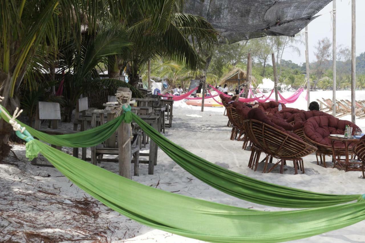 Sandbank Restaurant & Camping Koh Rong Kaoh Touch Extérieur photo