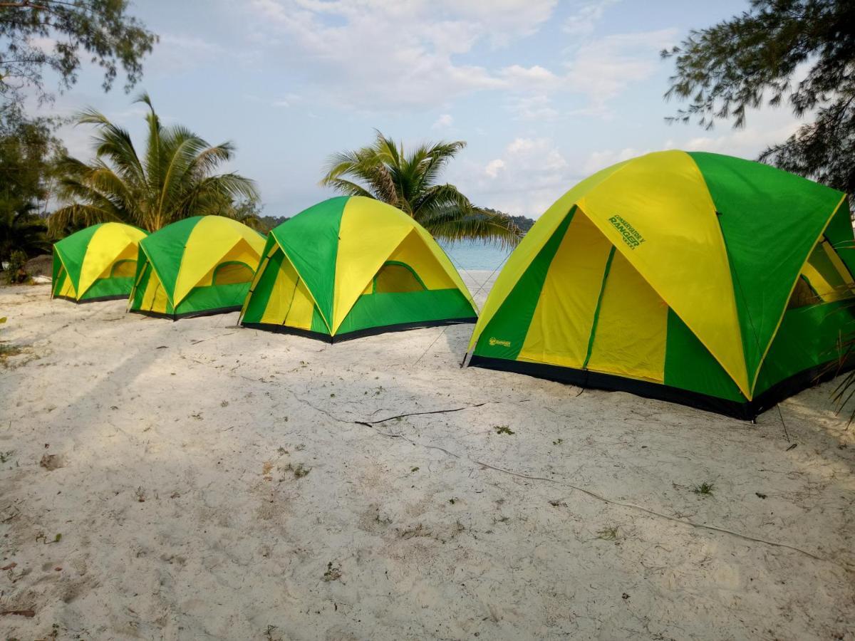 Sandbank Restaurant & Camping Koh Rong Kaoh Touch Extérieur photo